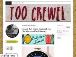 Sites similar to toocrewel.wordpress.com