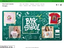 Sites similar to toocutecustomdesigns.com