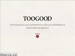 Sites similar to toogood.com