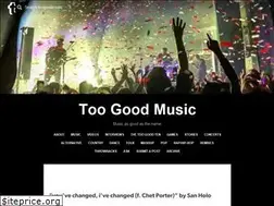 Sites similar to toogoodmusic.com