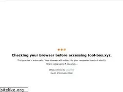 Sites similar to tool-box.xyz