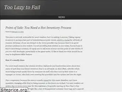 Sites similar to toolazytofail.com