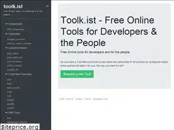 Sites similar to toolk.ist