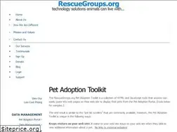 Sites similar to toolkit.rescuegroups.org