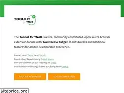 Sites similar to toolkitforynab.com