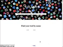 Sites similar to tools.kali.org