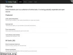 Sites similar to tools.timodenk.com