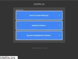 Sites similar to toolsfor.us