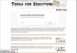 Sites similar to toolsforeducators.com