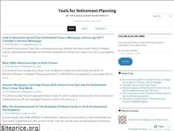 Sites similar to toolsforretirementplanning.com