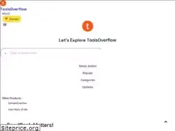 Sites similar to toolsoverflow.com