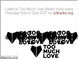 Sites similar to toomuchlovemagazine.com