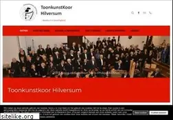 Sites similar to toonkunsthilversum.nl