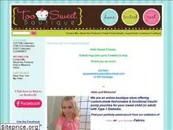Sites similar to toosweetboutique.net