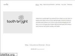 Sites similar to toothbright.com