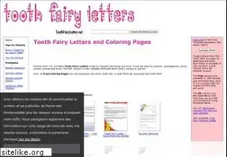 Sites similar to toothfairyletter.net