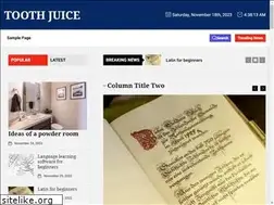 Sites similar to toothjuice.net