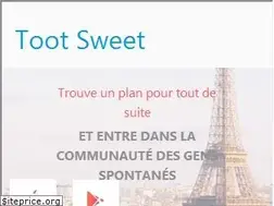 Sites similar to tootsweet.app