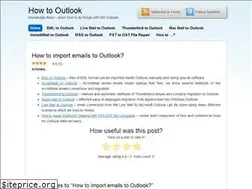 Sites similar to tooutlook.com