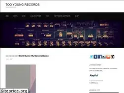 Sites similar to tooyoung-records.com