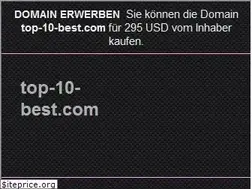 Sites similar to top-10-best.com