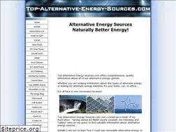 Sites similar to top-alternative-energy-sources.com