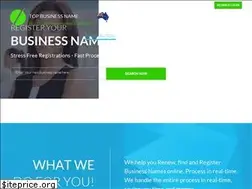 Sites similar to top-business-name.com.au