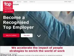 Sites similar to top-employers.com