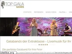 Sites similar to top-gala-bands.de
