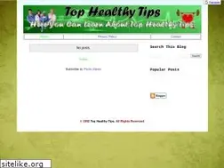 Sites similar to top-healthy-tips.blogspot.com