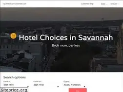 Sites similar to top-hotels-in-savannah.com