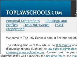 Sites similar to top-law-schools.com