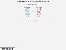 Sites similar to top-names.info