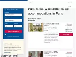 Sites similar to top-paris-hotels.com