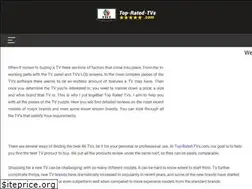Sites similar to top-rated-tvs.com