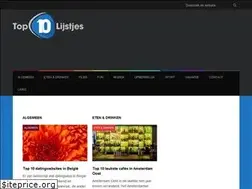 Sites similar to top10-lijstjes.nl