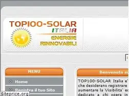Sites similar to top100-solar.it