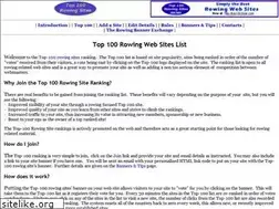Sites similar to top100.8oar.com