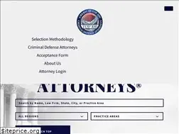 Sites similar to top100criminaldefenseattorneys.com