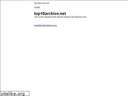 Sites similar to top10archive.net
