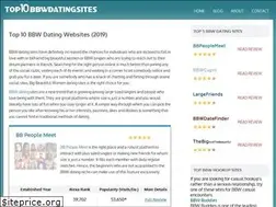 Sites similar to top10bbwdatingsites.com
