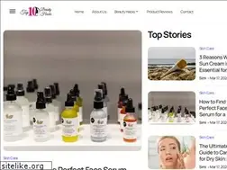 Sites similar to top10beautyhacks.com