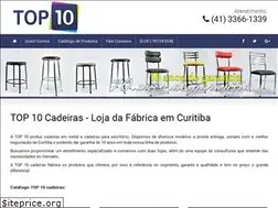 Sites similar to top10cadeiras.com.br