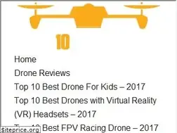 Sites similar to top10drone.com