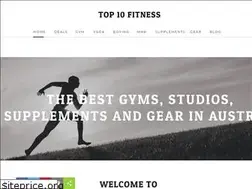 Sites similar to top10fitness.com.au