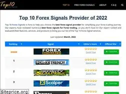 Sites similar to top10forexsignals.com