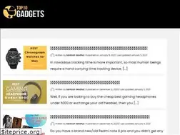 Sites similar to top10gadgets.in