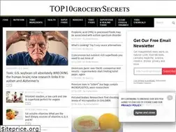 Sites similar to top10grocerysecrets.com