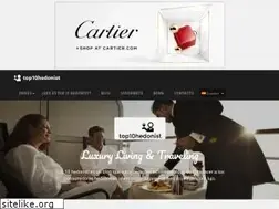 Sites similar to top10hedonist.com