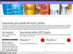 Sites similar to top10mejorescosmeticos.es